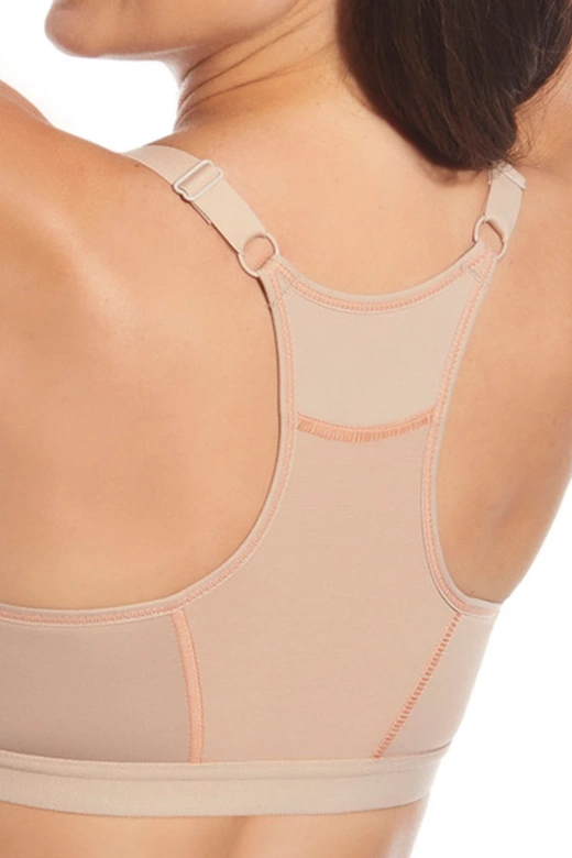 Sportowy biustonosz NORA, tierra-beżowy