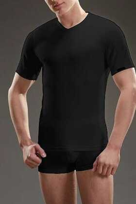 Koszulka Cornette 531 New High Emotion kr/r M-2XL czarny