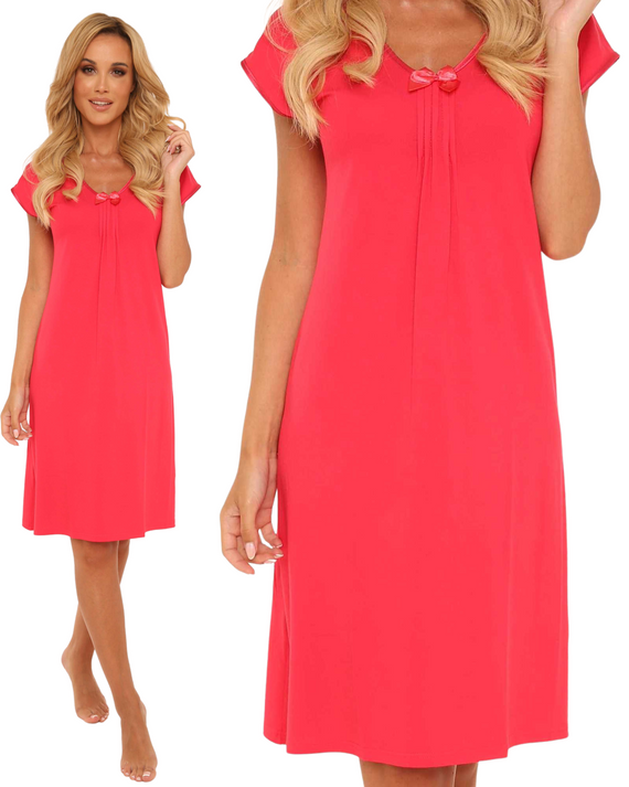 Koszula nocna wizkoza VISA 870, malina