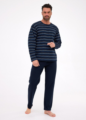 Piżama Cornette Various 138/56 dł/r S-2XL męska granatowy