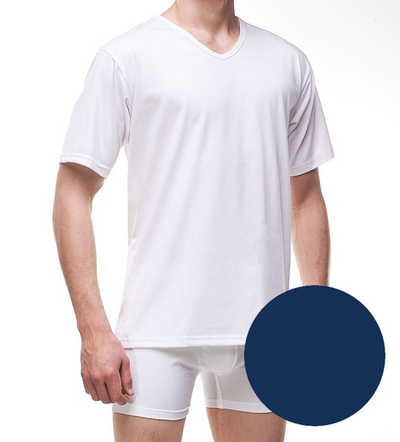 Koszulka Cornette 201 New 3XL-5XL granatowy
