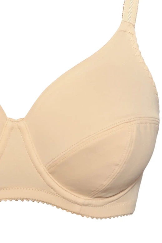 Gładki Miękki Biustonosz Donna 962, skin/beż