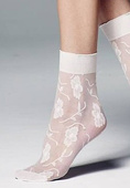 Skarpetki Veneziana Fiore bianco/biały
