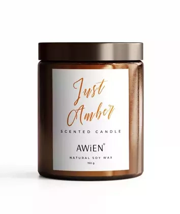 Świeca Sojowa o zapachu Just Amber