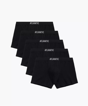 Bokserki Atlantic 5BMH-011 A'5 S-2XL czarny
