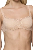 Triumph Stanik Body Make-Up Illusion Lace Balconette, beż