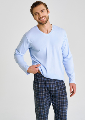 Piżama Taro Mark 3476 dł/r 3XL-4XL Z25/26 męska jeans