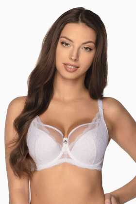 Biustonosz semi soft Gaia BS 931 Veronika 2 biały