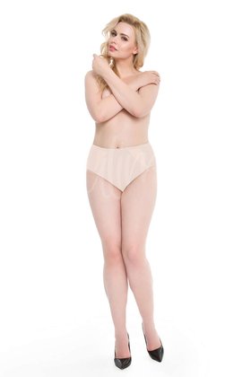 Figi Julimex Pearl Panty S-3XL beżowy