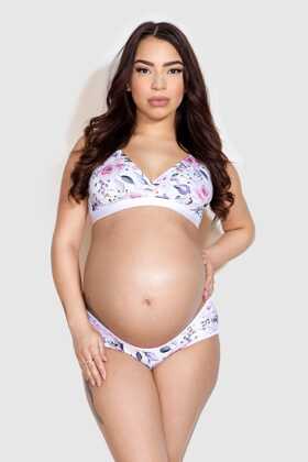 Figi Mitex Mama Panty Flowers K S-2XL flowers