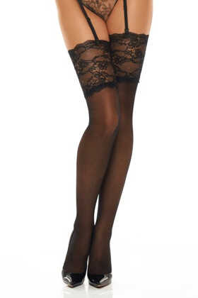 Romance black - stockings