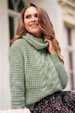 Sweter Sevenel Green