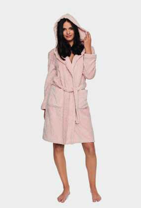 Szlafrok Henderson Ladies 40146 Home S-2XL dusty rose