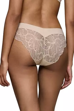 Triumph Figi Body Make-Up Illusion Lace Highleg, beż