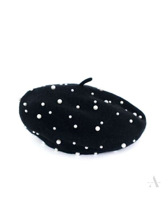 Beret Art Of Polo 18419 Delicate Pearl black