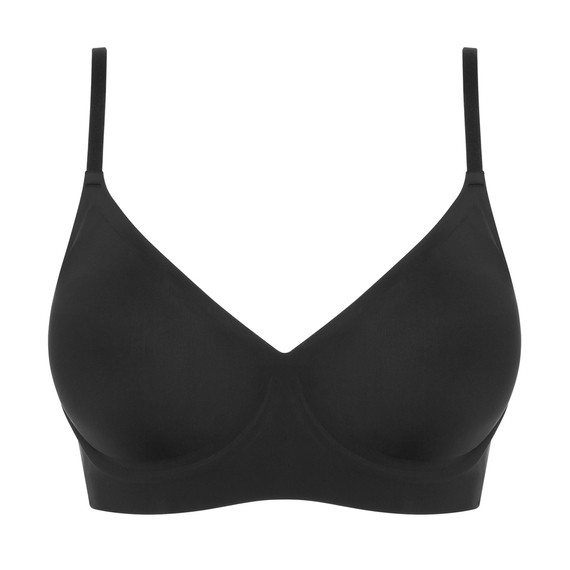 Biustonosz Simple t-shirt Bra Czarny