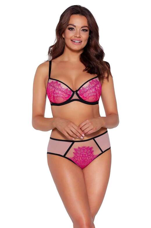 Biustonosz push-up Ava 2031 pink