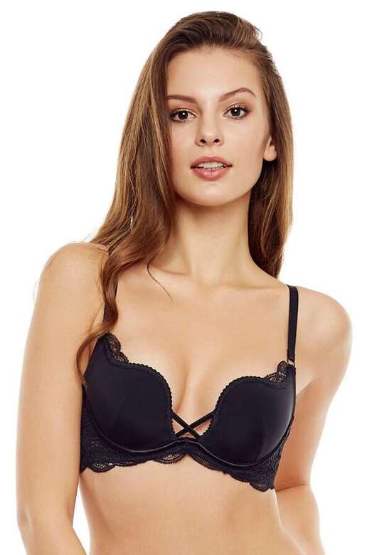 Biustonosz push-up Henderson Ladies 36121 99X Delis black