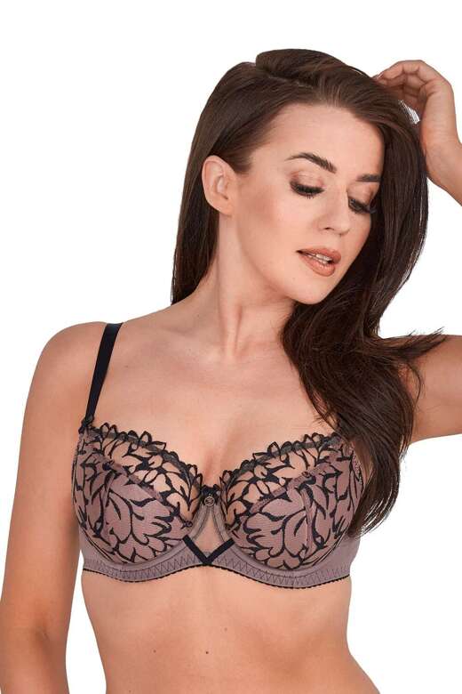 Biustonosz semi soft Gaia BS 1210 Olivia mocca