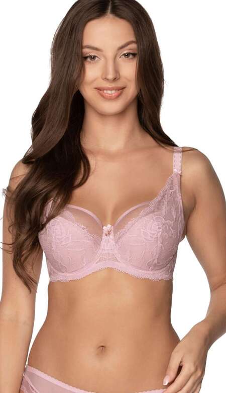 Biustonosz semi soft Gaia BS 931 Veronika Różowy różowy