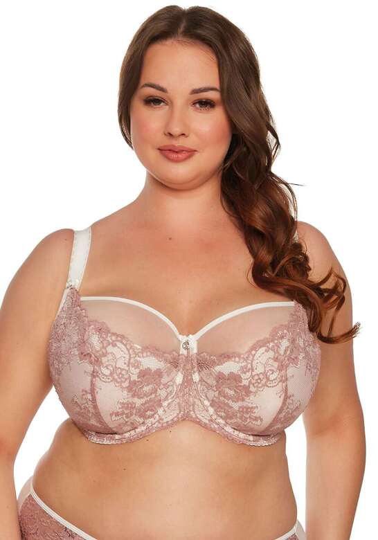 Biustonosz semi soft Gaia BSM 1244 Ranita Maxi różowy