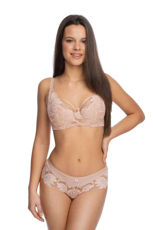 Biustonosz semi soft Gaia BSO 1134 Keto Różowy różowy