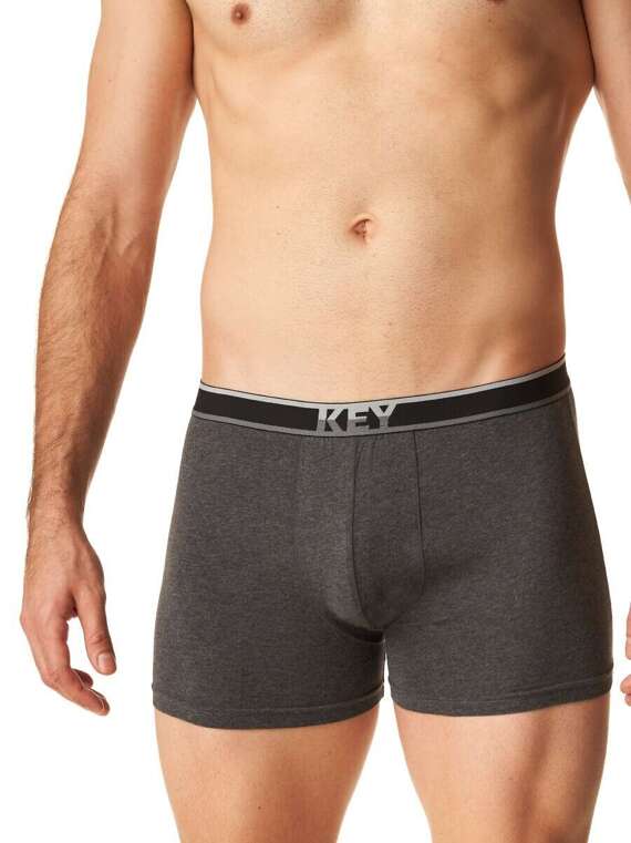 Bokserki Key MXH 261 B24 M-2XL szary