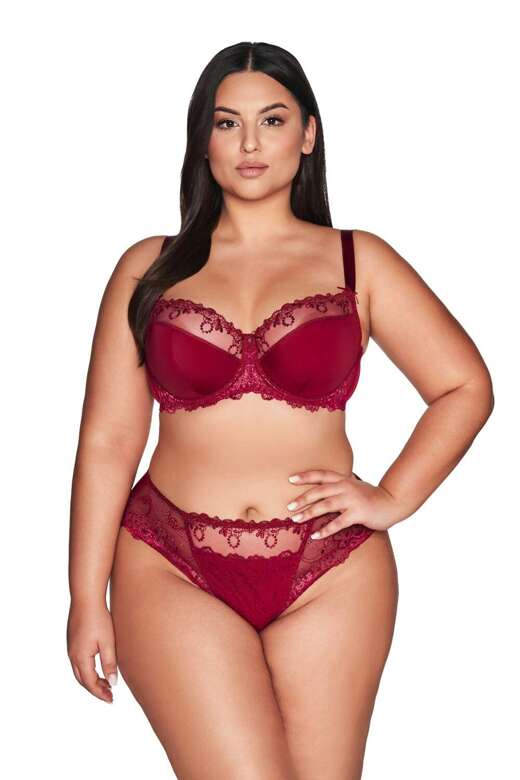 Figi Ava 1030/B Brazyliany S-3XL ruby