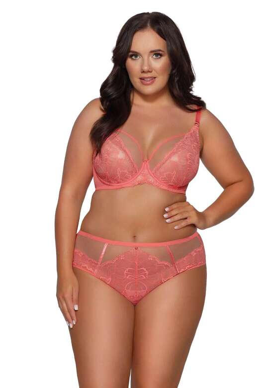 Figi Ava 1824/B Brazyliany S-3XL coral