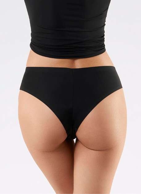 Figi Julimex Panty Brasil S-XL czarny