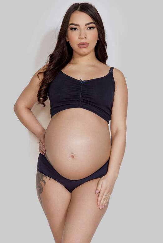 Figi Mitex Mama Panty K S-2XL navy/odc.granatowego