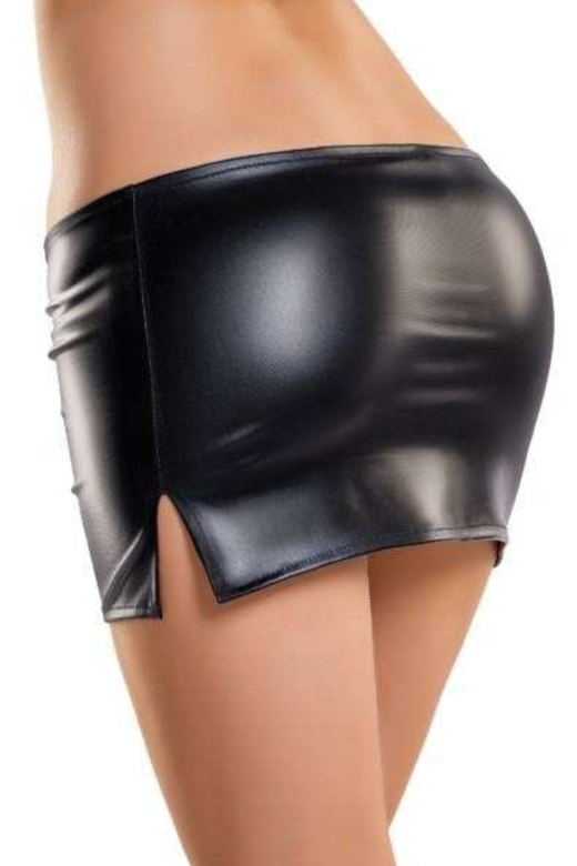 Glossy Shiny Wetlook skirt CAMREN