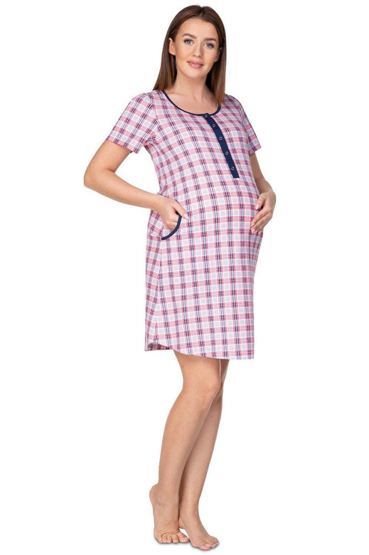 Koszula Regina 174 kr/r  M-XL K damska malinowy