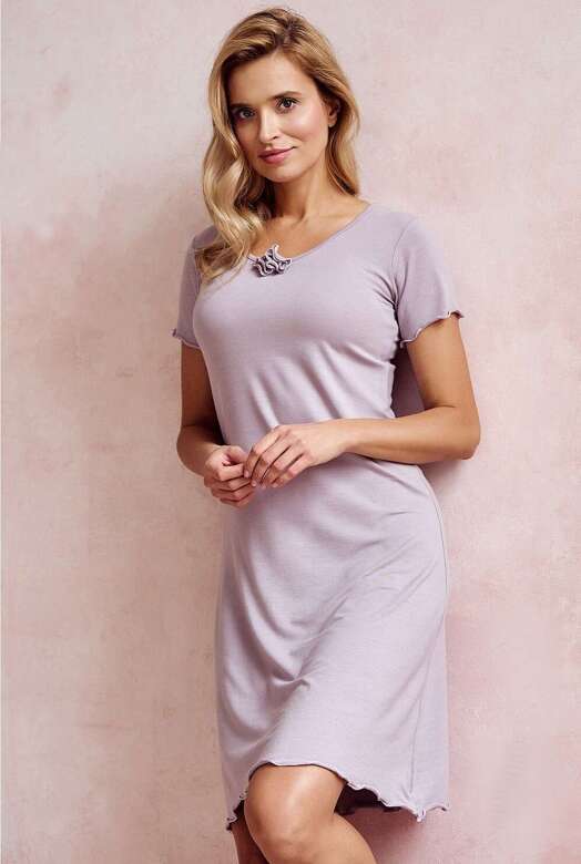 Koszula Taro Milani 3140 kr/r S-XL modal L24 mocca