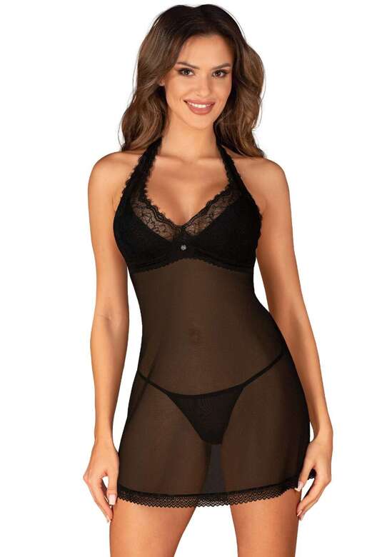 Koszulka Obsessive Medilla Chemise XS-2XL black