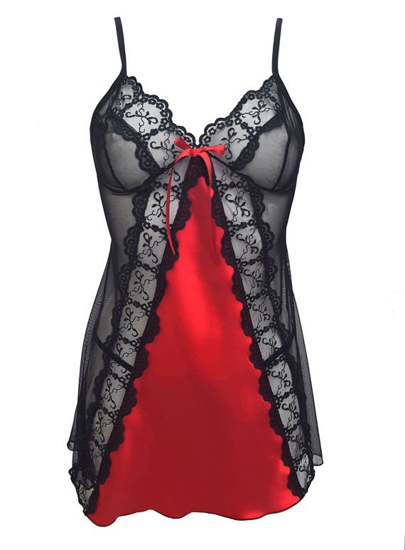 Michele chemise red