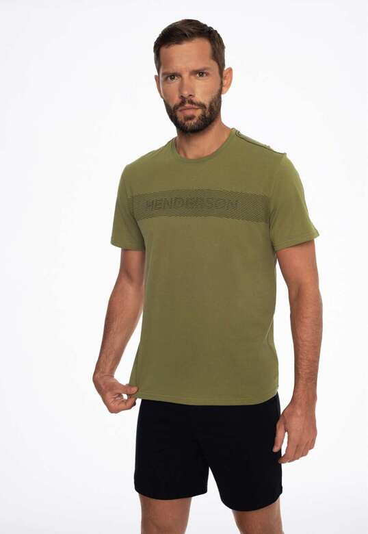 Piżama Henderson Core 41282 Crop kr/r M-2XL green