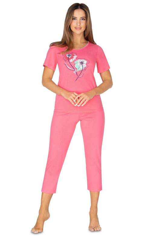 Piżama Regina 986 kr/r 2XL-4XL damska różowy