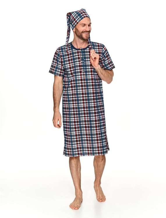 Piżama Taro Misza 2740 kr/r L-2XL L22 szary