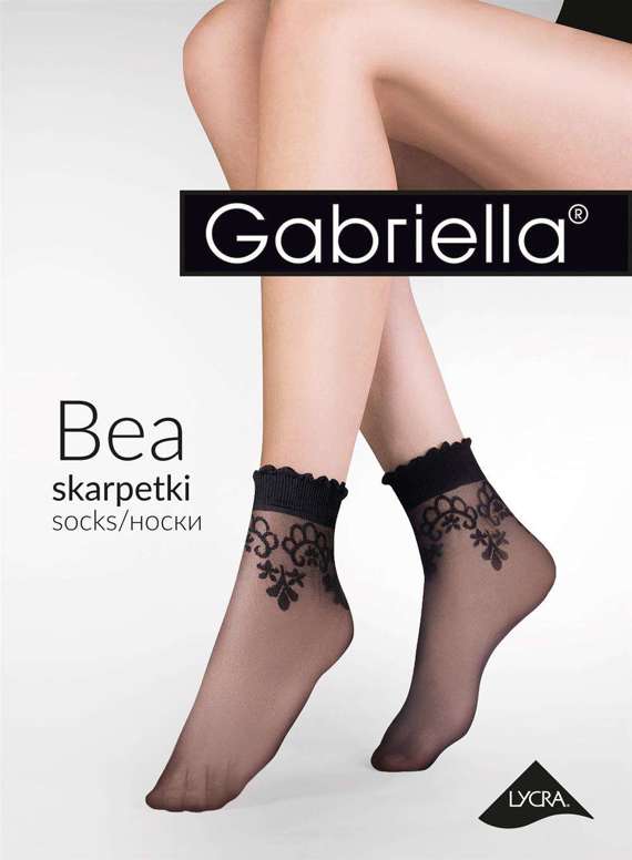 Skarpetki Gabriella Bea 697 nero/czarny