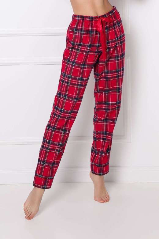 Spodnie piżamowe Aruelle Darla XS-2XL damskie red