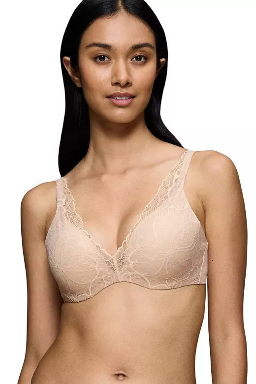 Triumph Biustonosz Body Make-Up Illusion Lace WP, beige