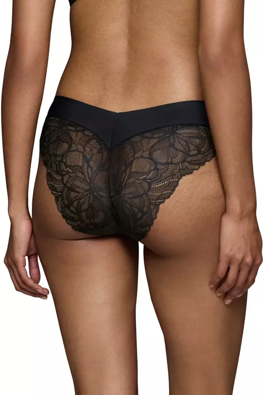 Triumph Figi Body Make-Up Illusion Lace Highleg, black