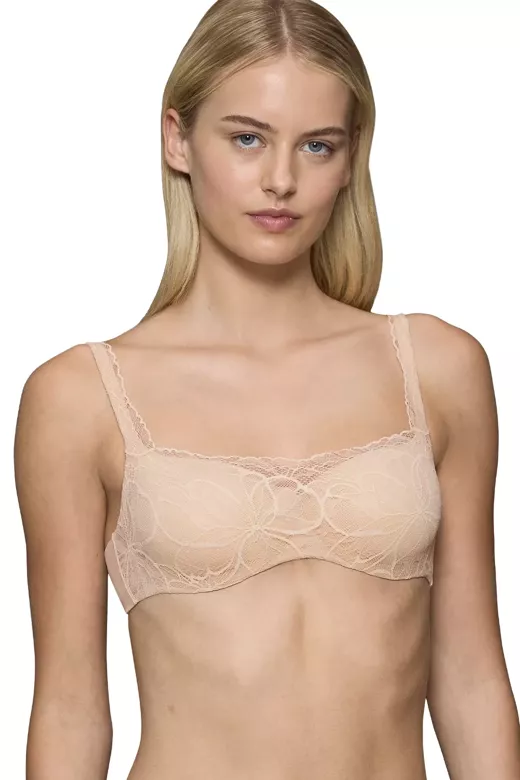 Triumph Stanik Body Make-Up Illusion Lace Balconette, beż